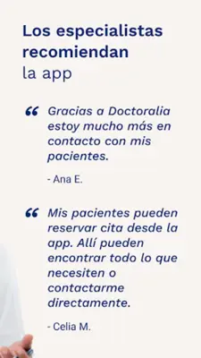 Doctoralia pide citas médicas android App screenshot 0