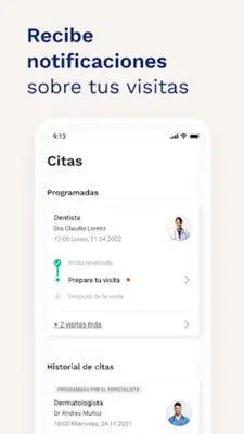 Doctoralia pide citas médicas android App screenshot 2