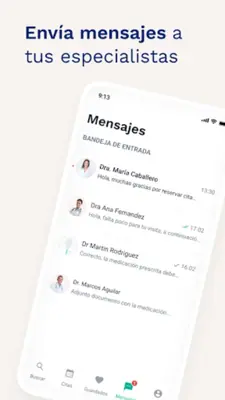 Doctoralia pide citas médicas android App screenshot 3