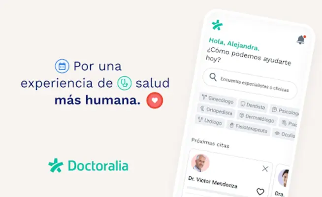 Doctoralia pide citas médicas android App screenshot 7